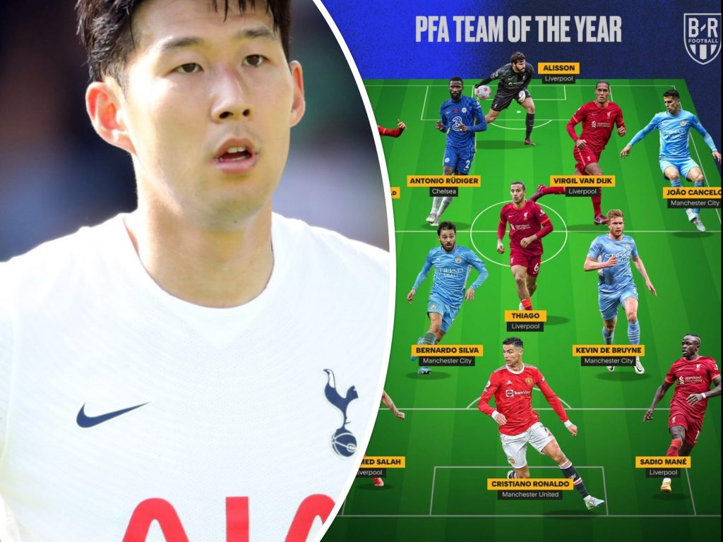 Fans shocked as Son omitted from PFA team of the season