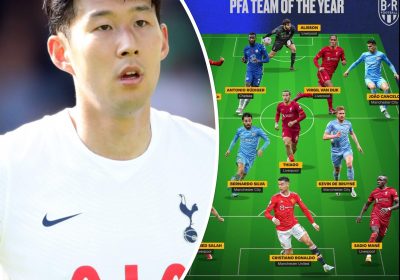 Fans shocked as Son omitted from PFA team of the season