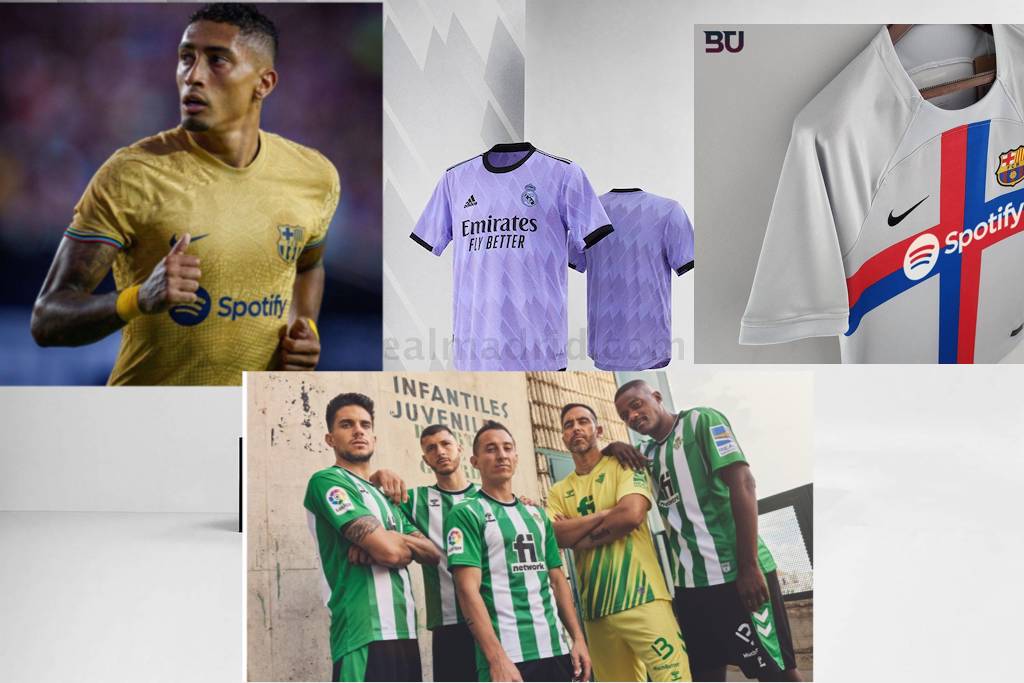 La Liga 2022/23 jerseys