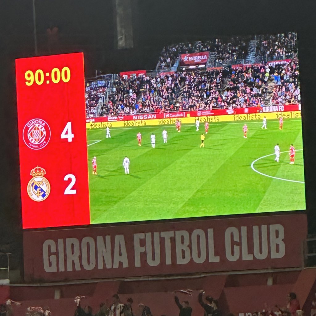 Girona 4-2 Real Madrid