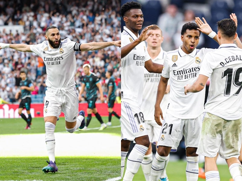 La Liga - Real Madrid 4-2 Almeria