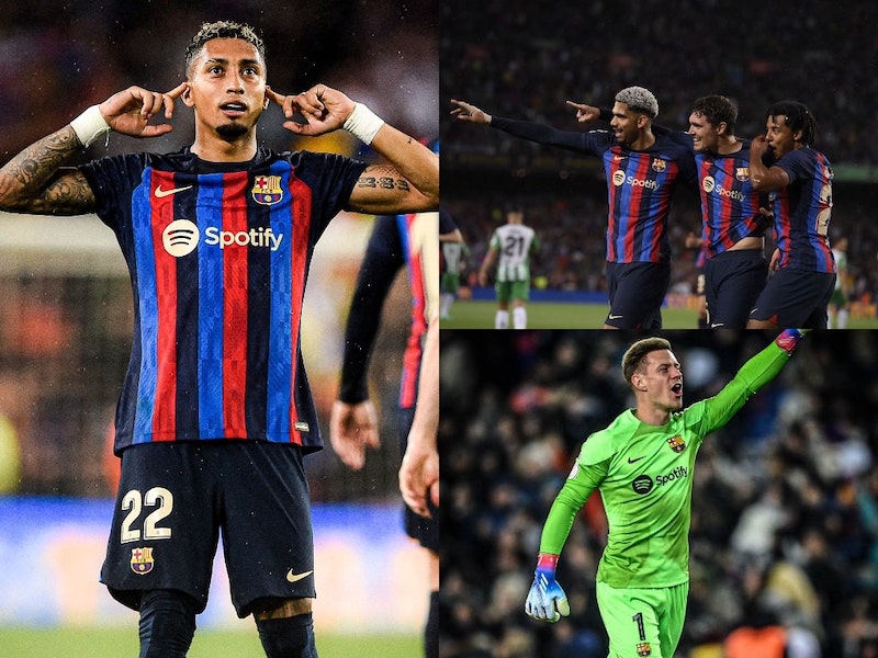 La Liga result - Barcelona 4-0 Real Betis