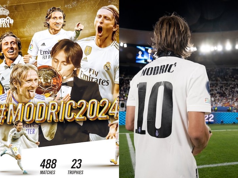 Real Madrid extend Luka Modric until 2024