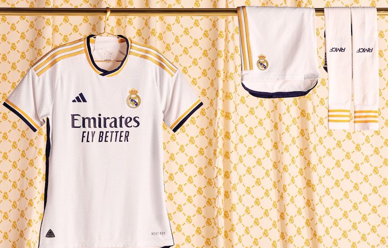 Real Madrid home kit 2023:24