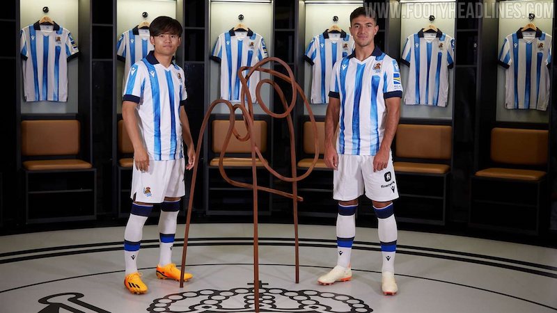 The Macron Real Sociedad 2023-2024 shirt 