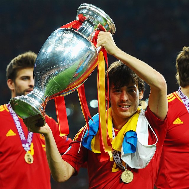 Silva won the 2012 Euro with Spain