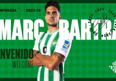 Marc Bartra joined Real Betis as free transfer