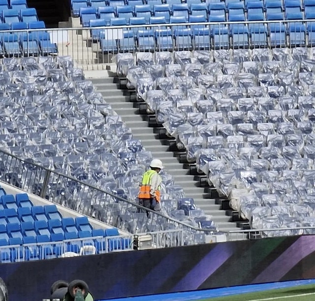 New seats installed at Bernabeu-min