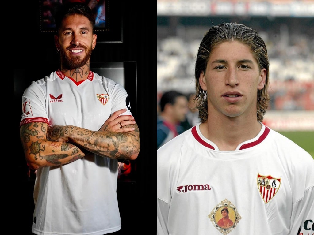 Sergio Ramos returned to Sevilla after 17 years