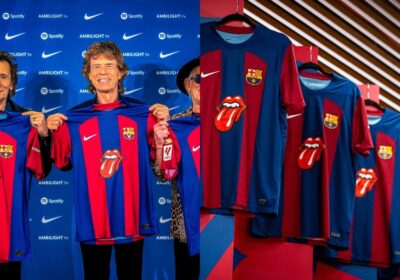 Barcelona to wear special kit X Rolling Stones in El Clasico