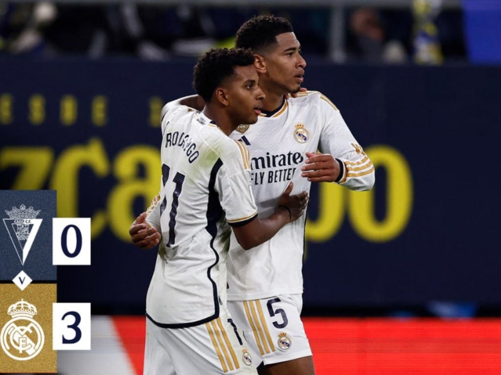Cadiz 0-3 Real Madrid
