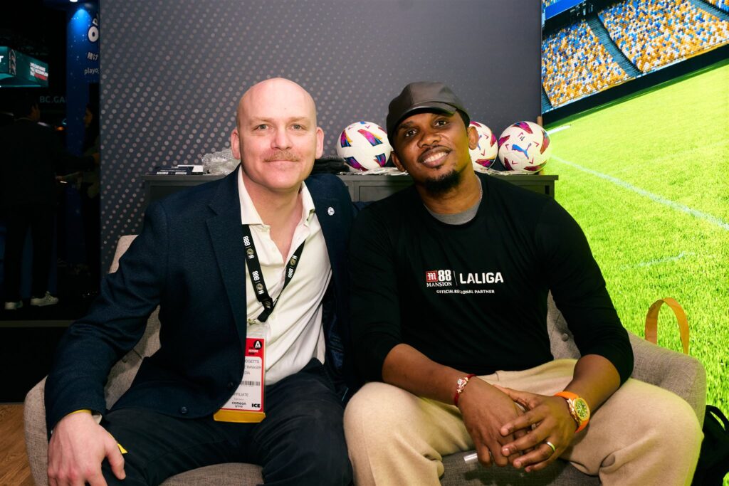 M88 Mansion and Samuel Eto'os steal the Spotlight at ICE Event London 2024