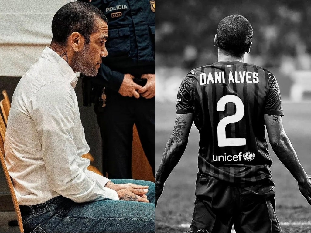 Barcelona removed Dani Alves as Legend