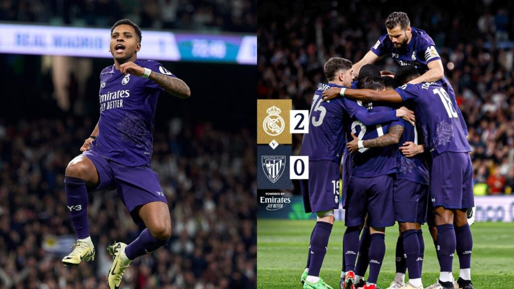 Real Madrid 2-0 Athletic Bilbao